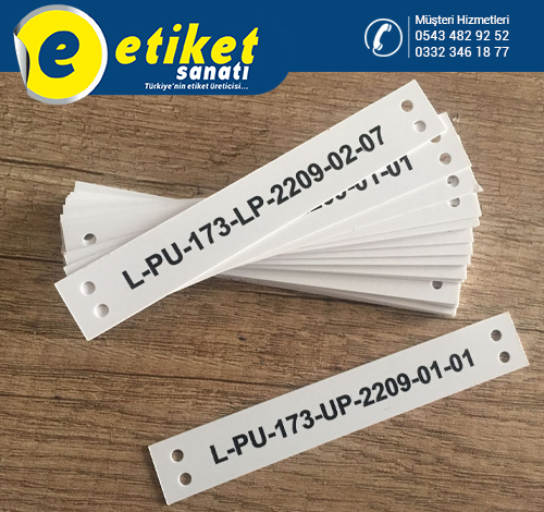 Pvc Kablo Etiketi