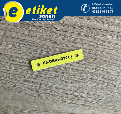 Pvc Kablo Etiketi