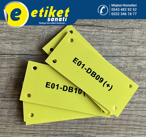 Pvc Kablo Etiketi